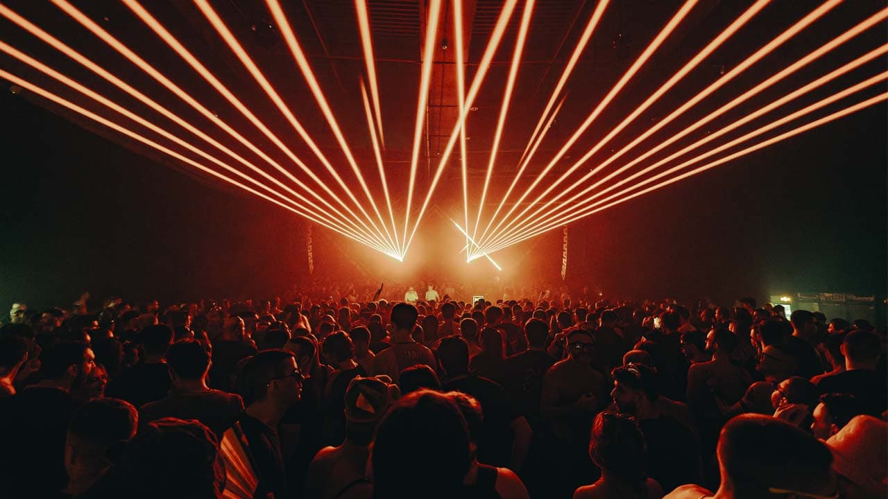 Music Reactions Indoor Rave February