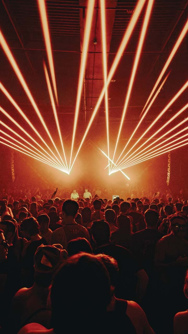 Music Reactions Indoor Rave February