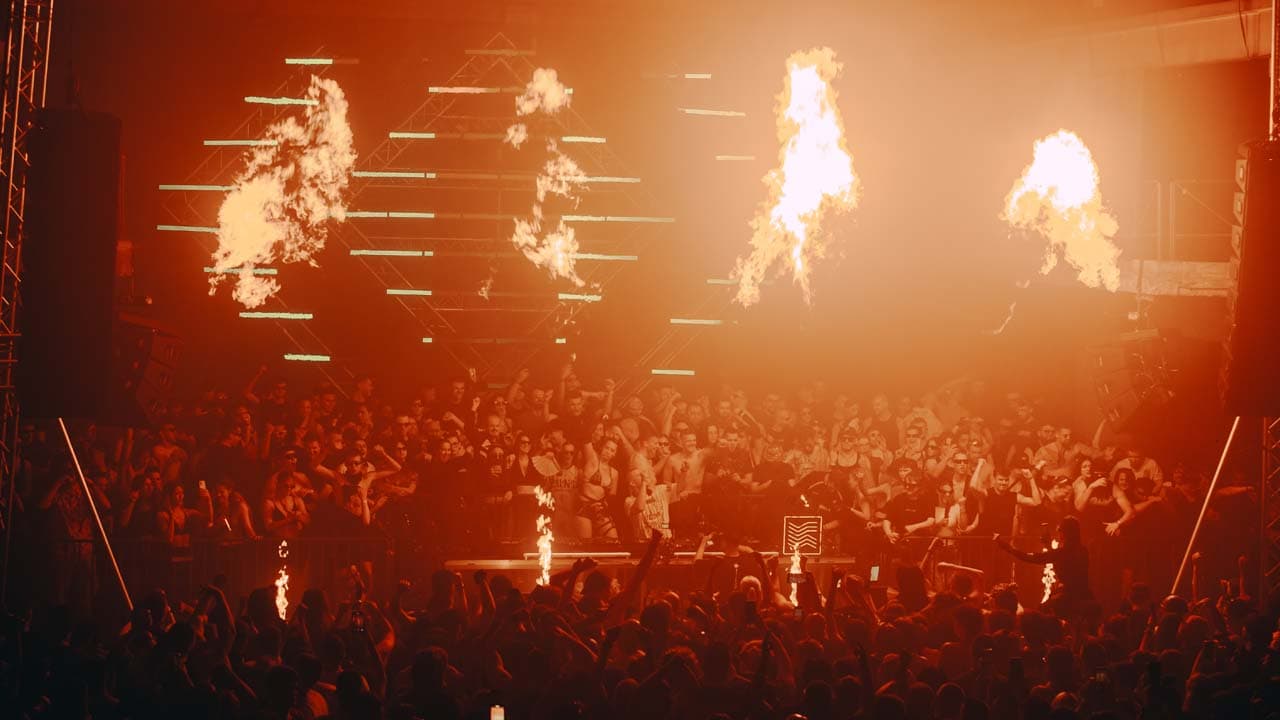 Music Reactions Indoor Rave April