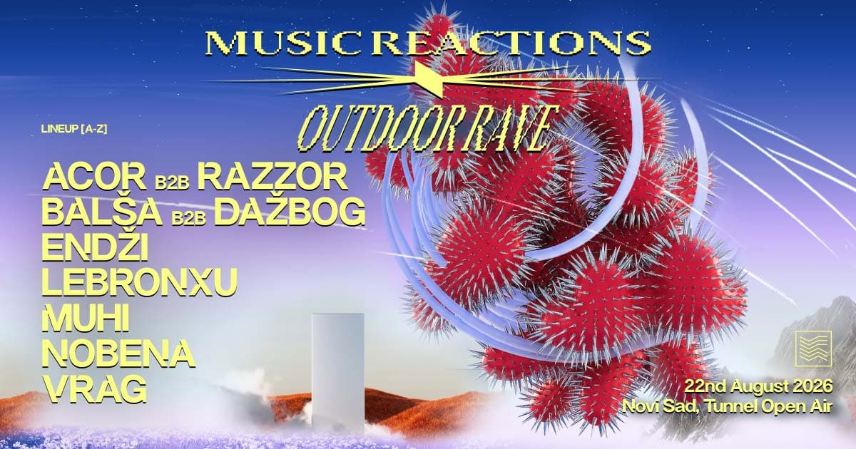 Music Reactions Outdoor Rave August