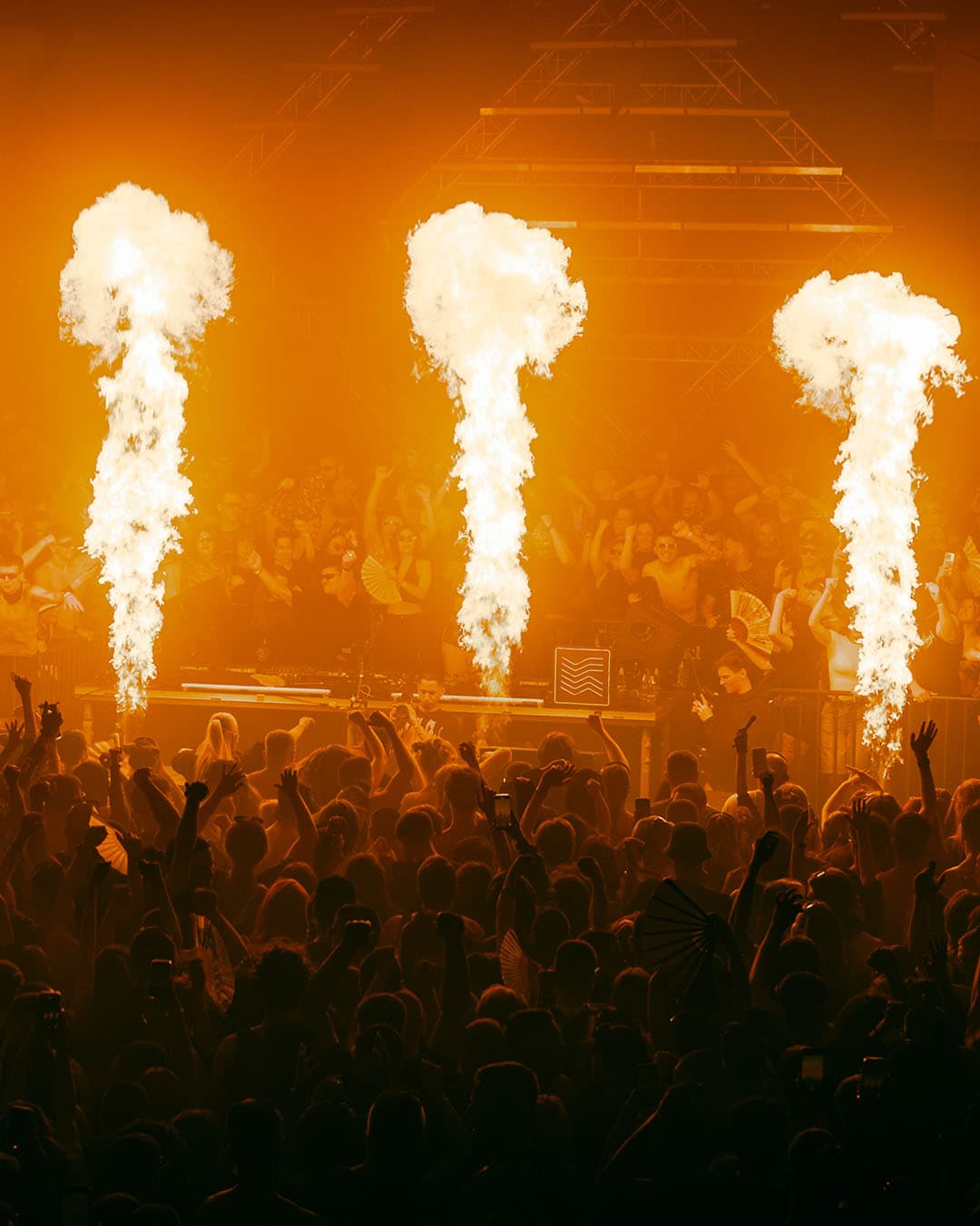 Music Reactions Indoor Rave April