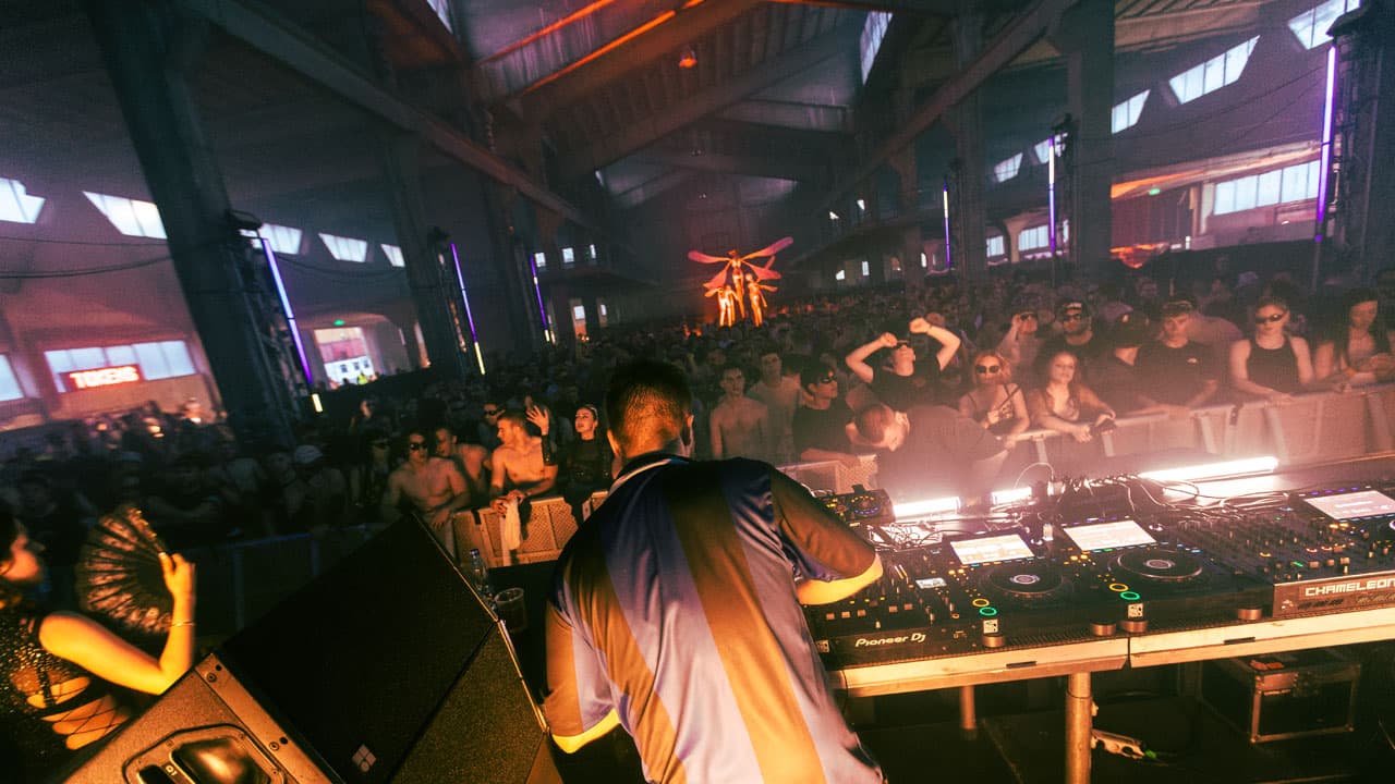 Music Reactions Indoor Rave May