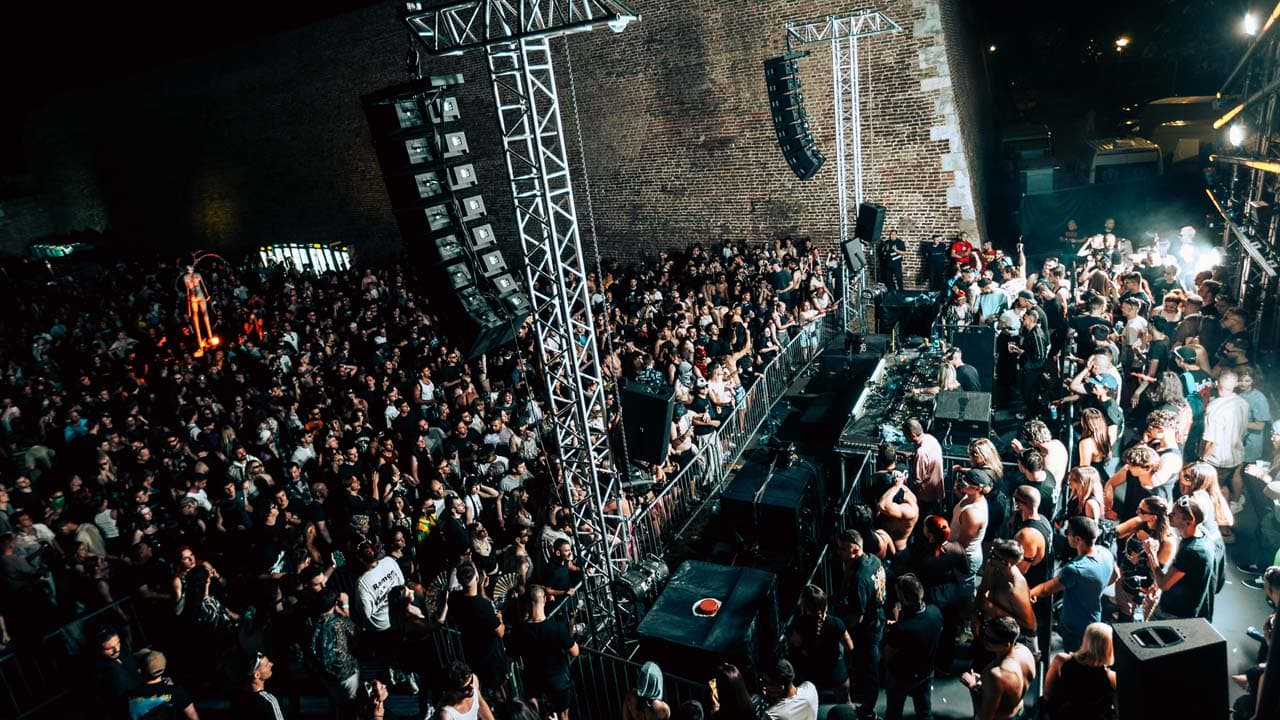 Music Reactions Outdoor Rave July