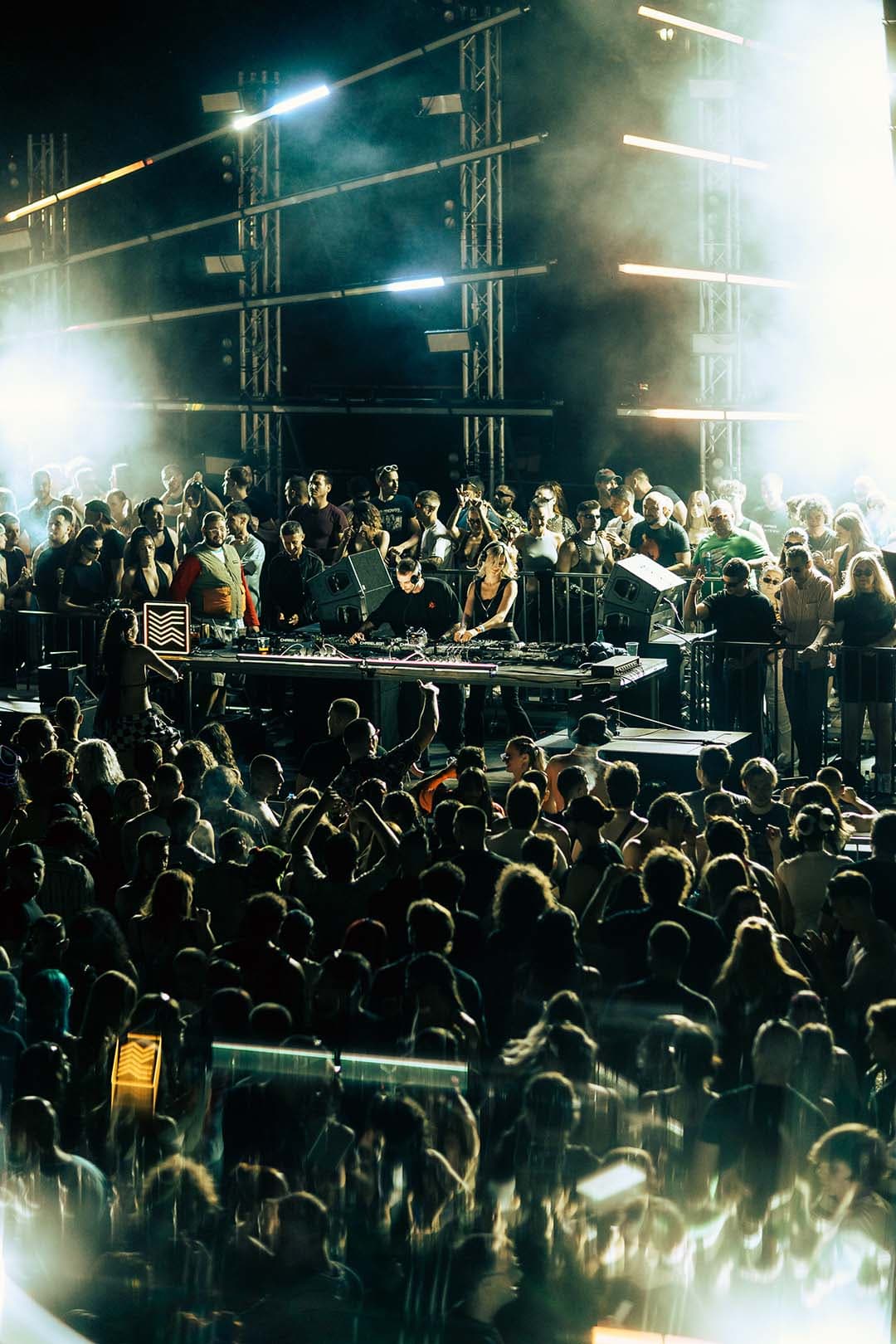 Music Reactions Outdoor Rave July