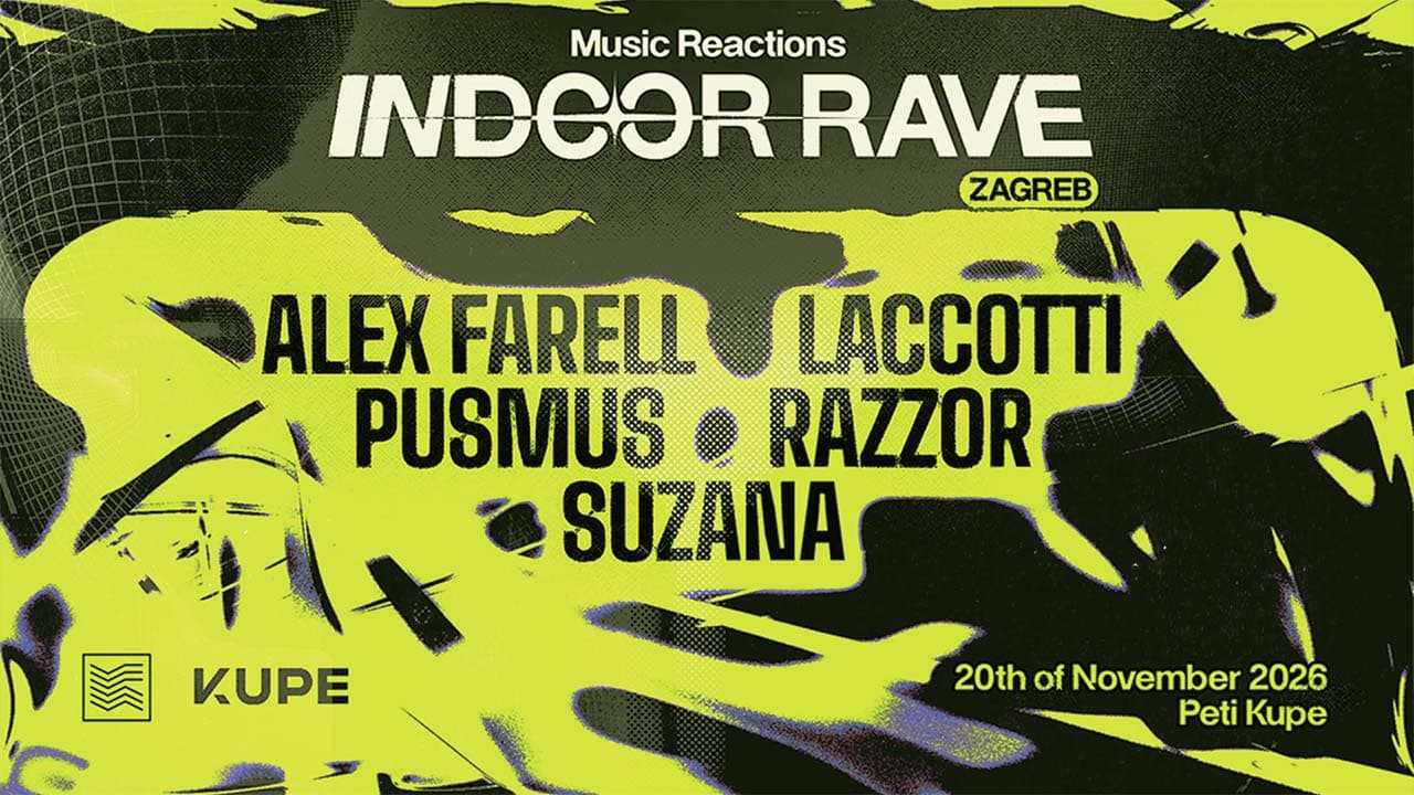 Music Reactions Indoor Rave Zagreb