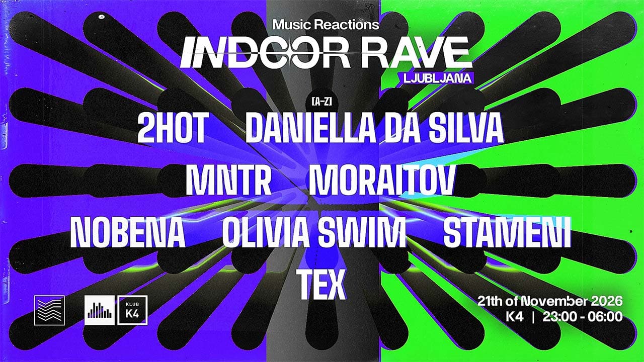 Music Reactions Indoor Rave Ljubljana