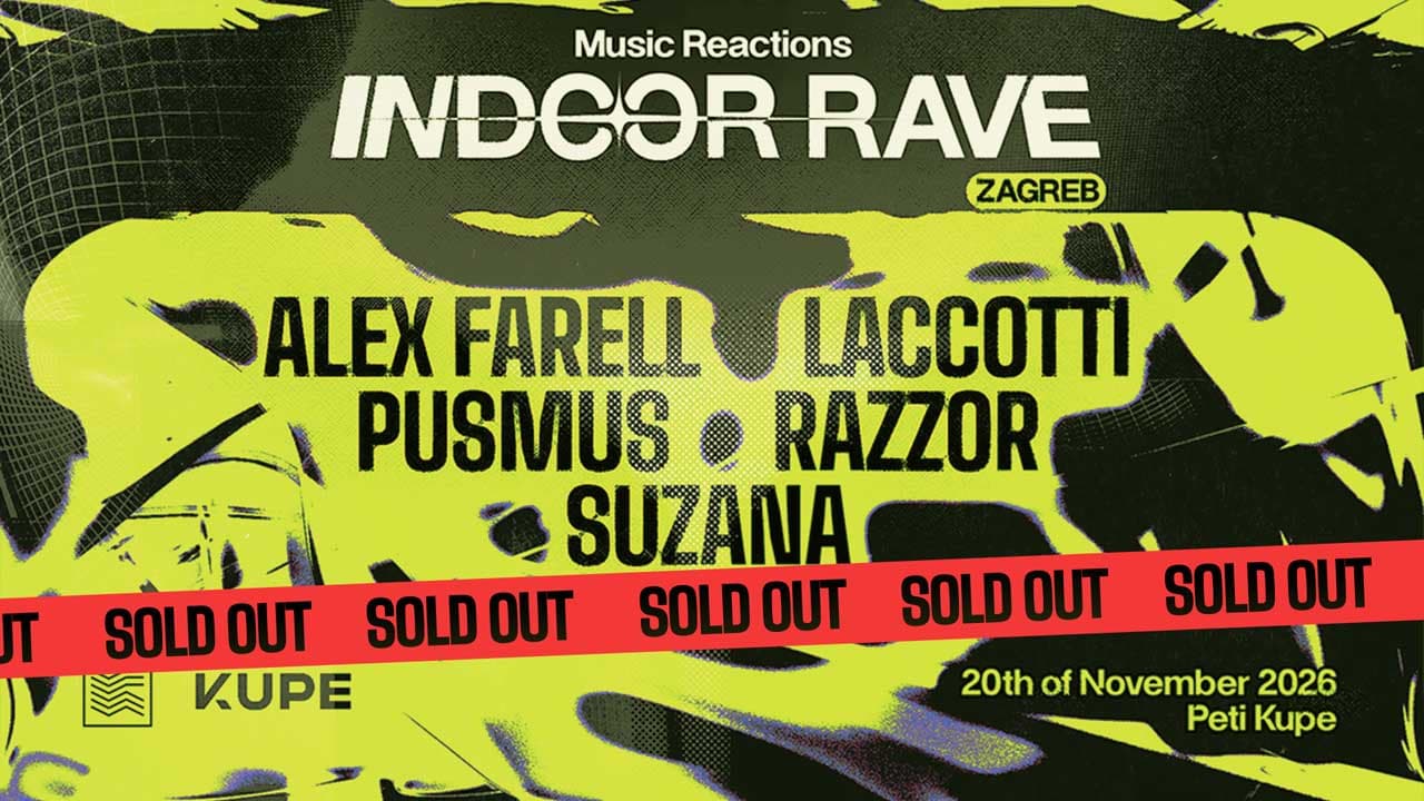 Music Reactions Indoor Rave Zagreb